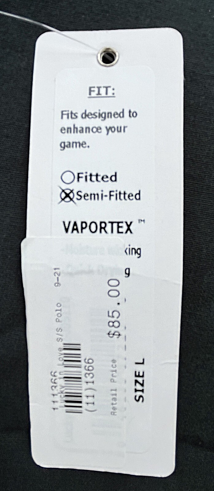 LUCKY IN LOVE Vaportex 1/4 Zip Mesh Cap Sleeve Tennis Top Womens L (12) *NEW*