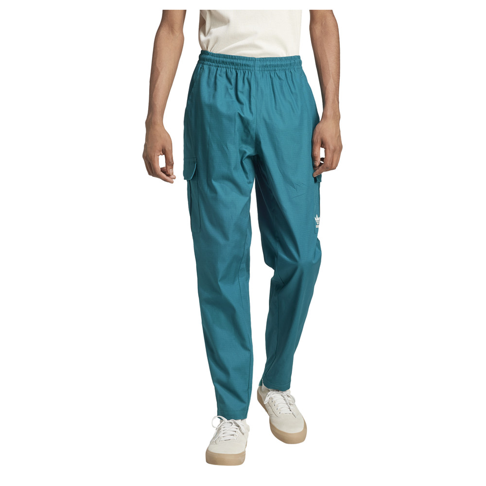 adidas Enjoy Summer Cargo Pants Mens Green Casual Athletic Bottoms JD1988