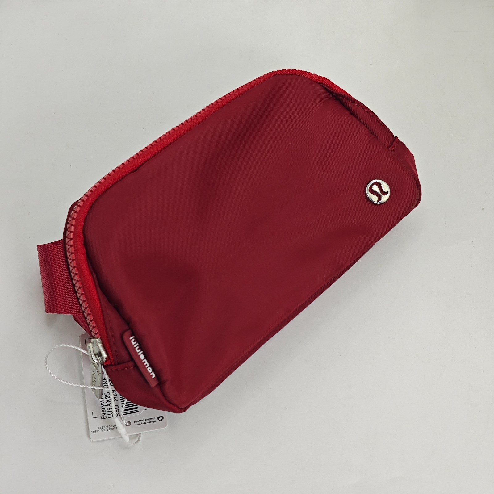 Lululemon Athletica Everywhere Belt Bag Red Crossbody Fanny Pack Adjustable Stra