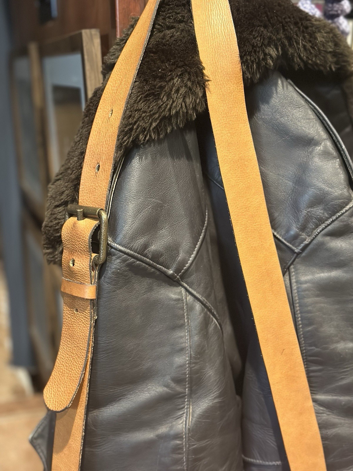Patricia Nash Italian Leather Saddle Crossbody Bag Beautiful condition
