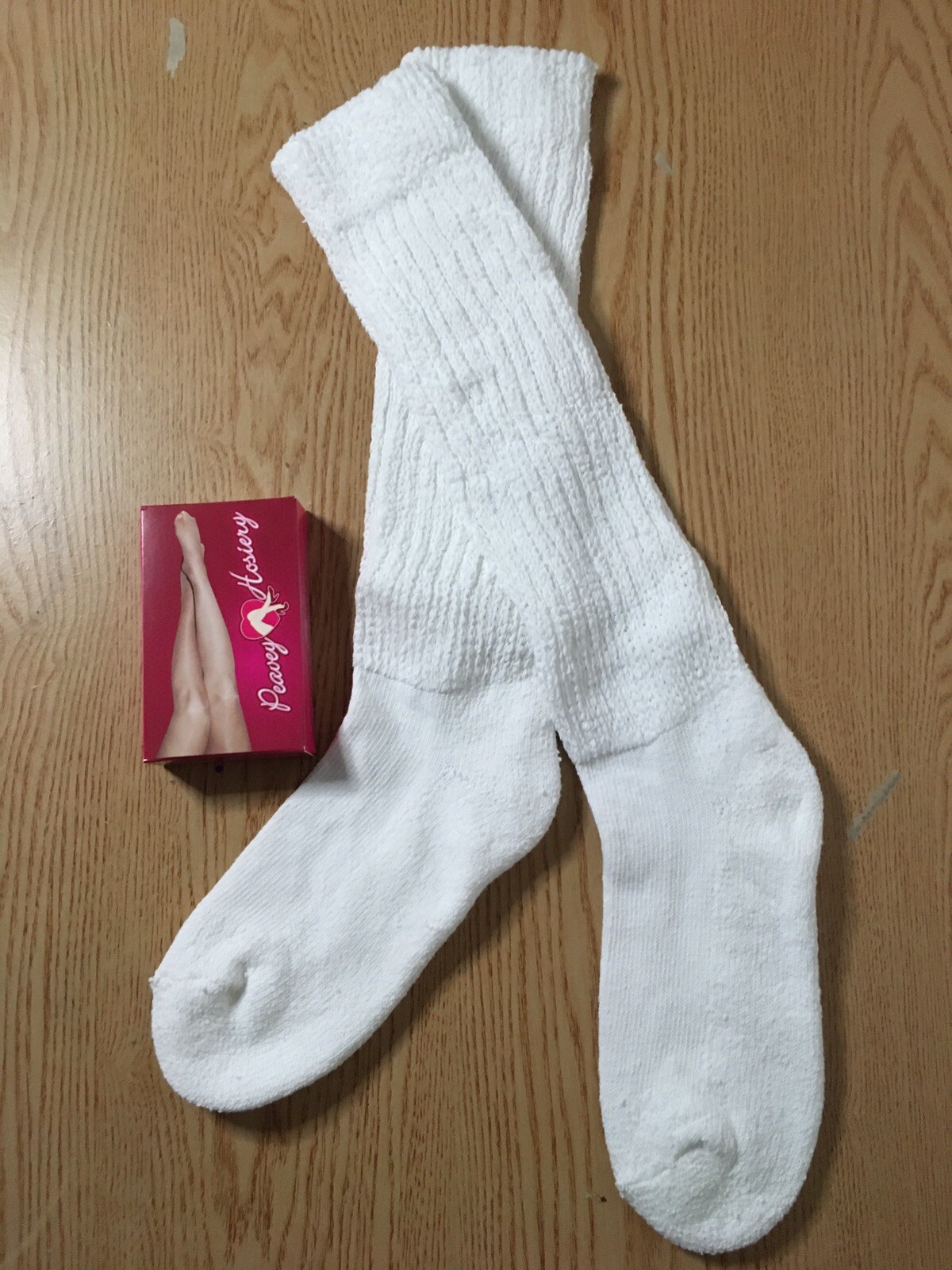 New Hooters Girl Uniform Peavey Sexy Pantyhose & Scrunchie Socks Sizes A B C D