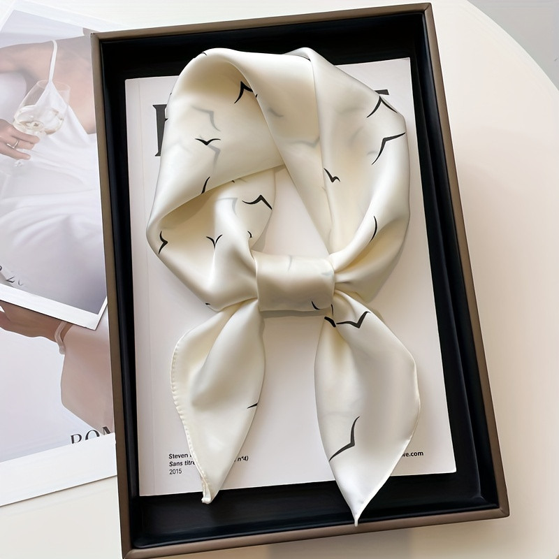 Crafted from Imitation Silk Fabric, This Soft Shawl Is the Perfect Lightweight A