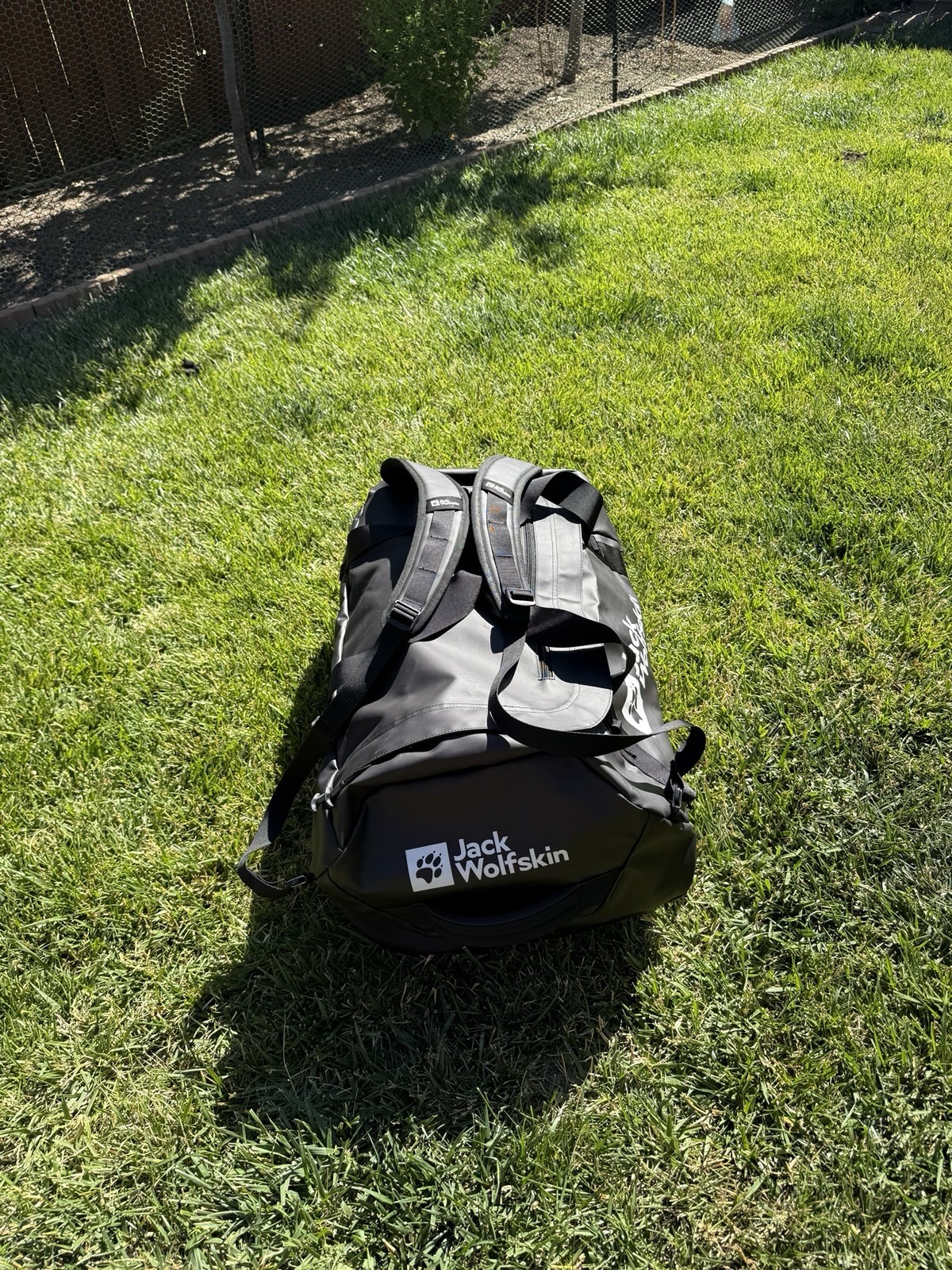 Jack Wolfskin Expdn 100L Heavy Duty Duffle Bag Ultra Durable – Water Resistance