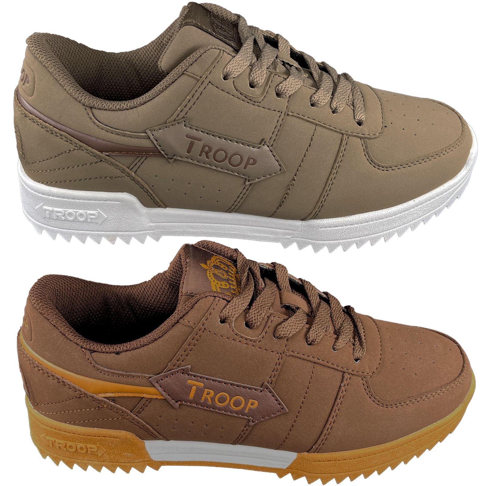 Troop Men’s Crown Ripple Low Top Retro Fashion Casual Shoes