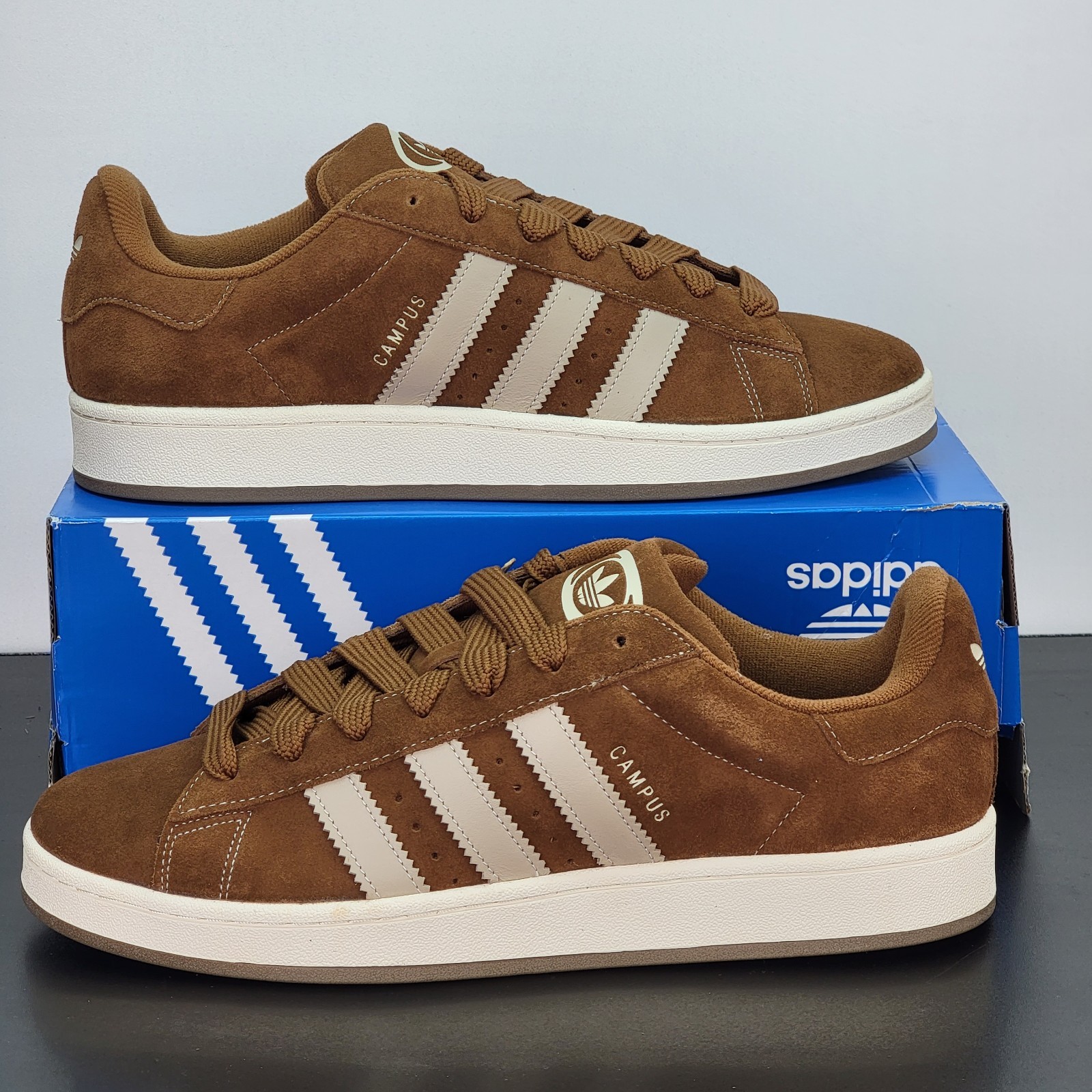 Adidas Campus Men’s Size 13 Athletic Shoes Brown Casual Footwear Sneakers