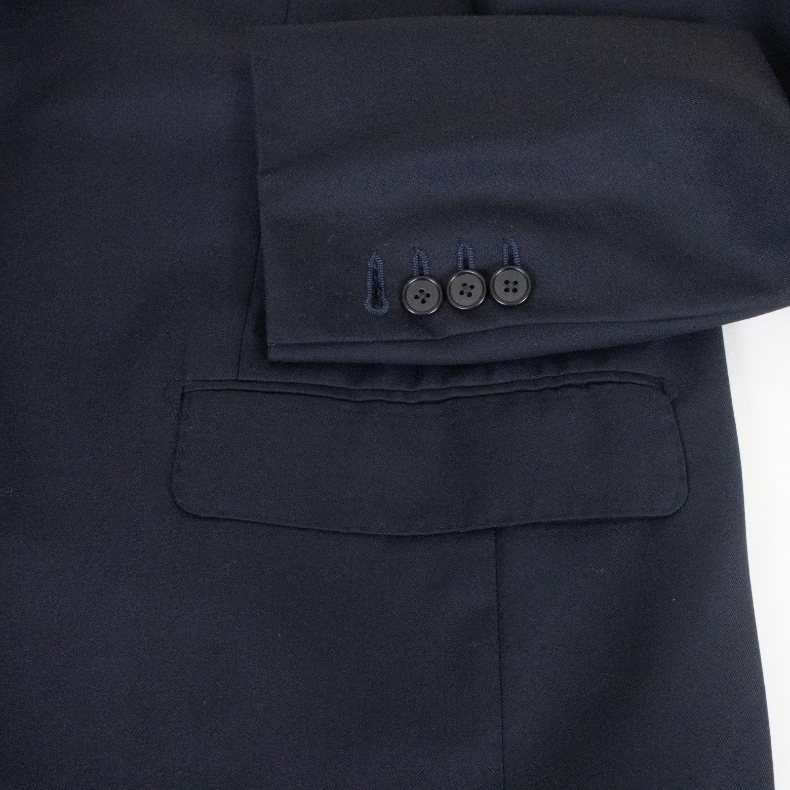 Minty Hickey Freeman Gold Label Loro Piana Super 150’s Navy Jacket Blazer 40 R
