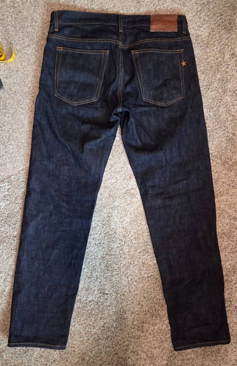 Brave Star Selvage – The True Straight – Men’s 14 oz Denim Jeans Size 34