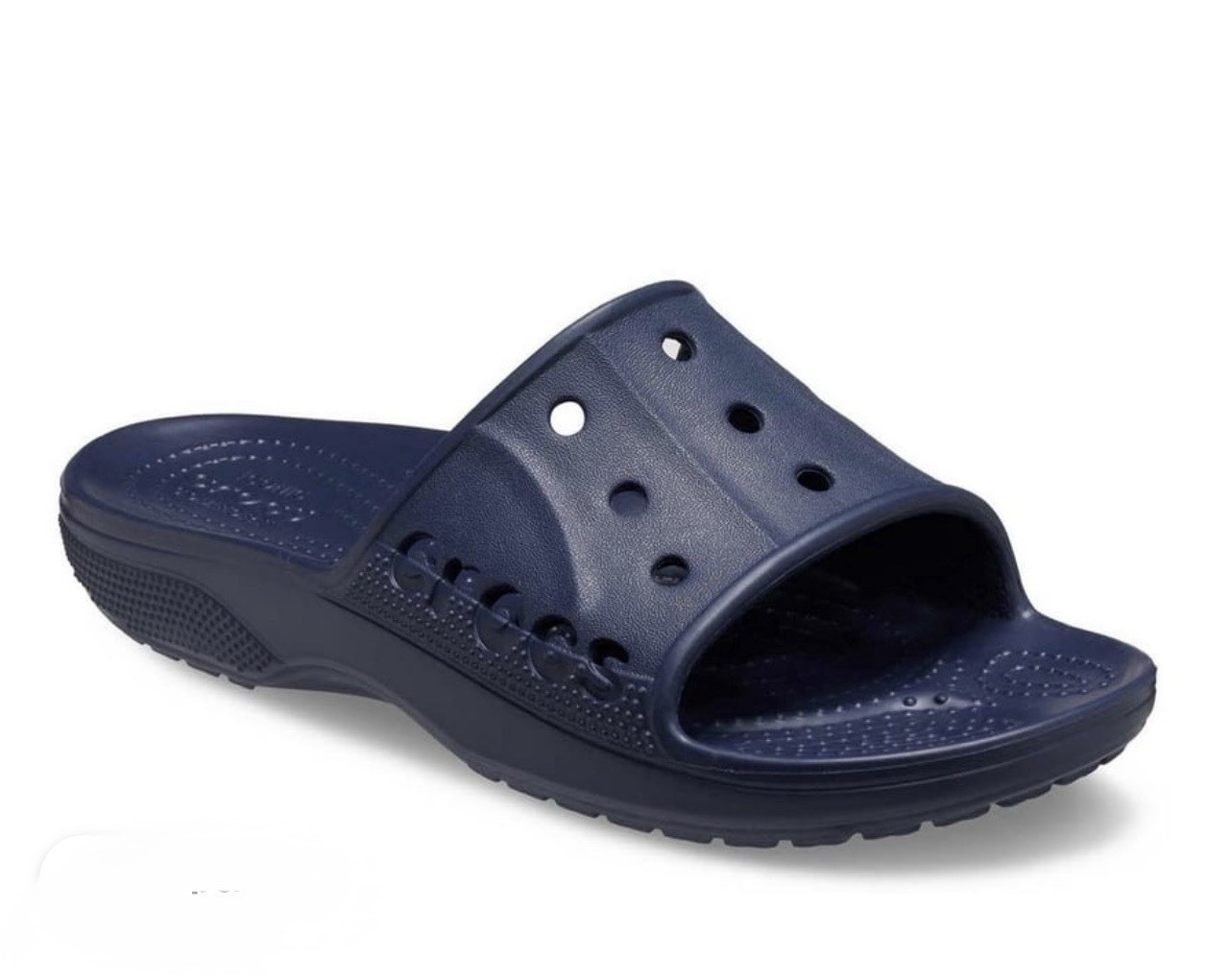 CROCS Unisex Baya Slide Sandals Navy Size Men 5 Women 7