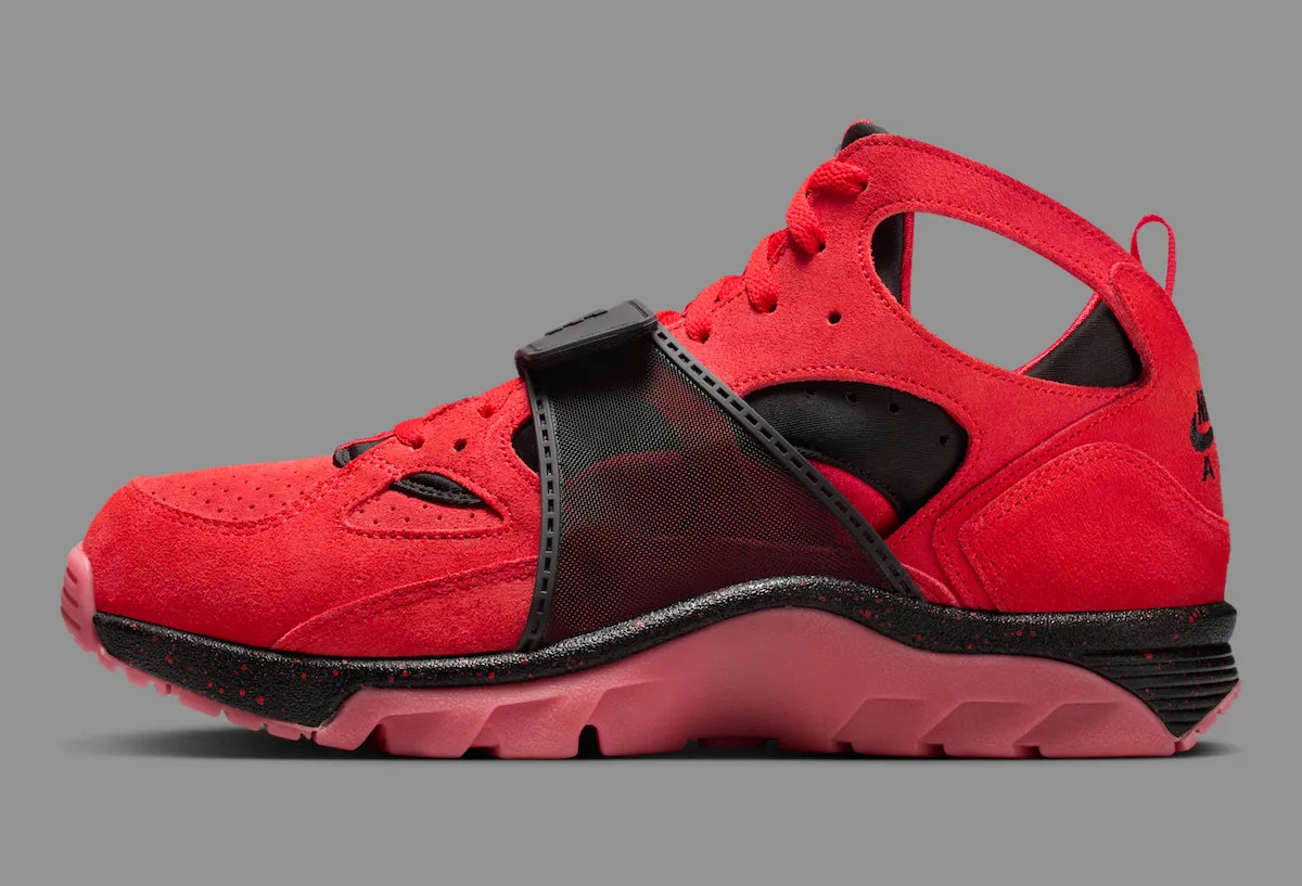 Nike Air Trainer Huarache Challenge Red Black IQ0615-600 sz 10 Men’s