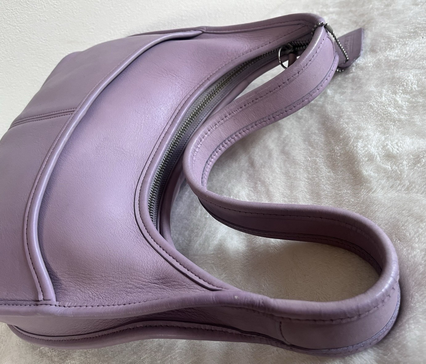 Coach MEDIUM C8C 9033 Vintage Lavender Leather Ergo Shoulder Bag