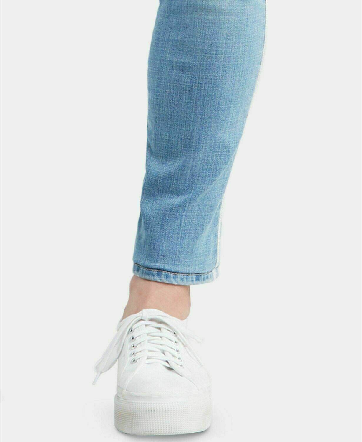 Levis Sculpt Classic Mid Rise Skinny Silver Side Strip Womens Jeans 6 Med, 8 Med