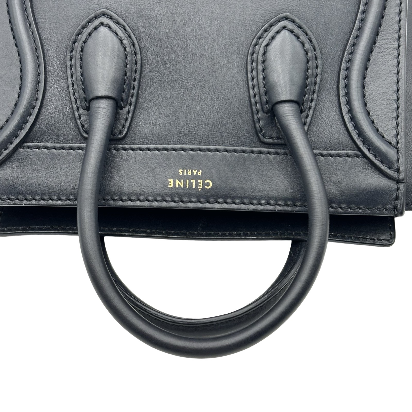 CELINE Luggage nano shopper Shoulder Bag Japan ookura