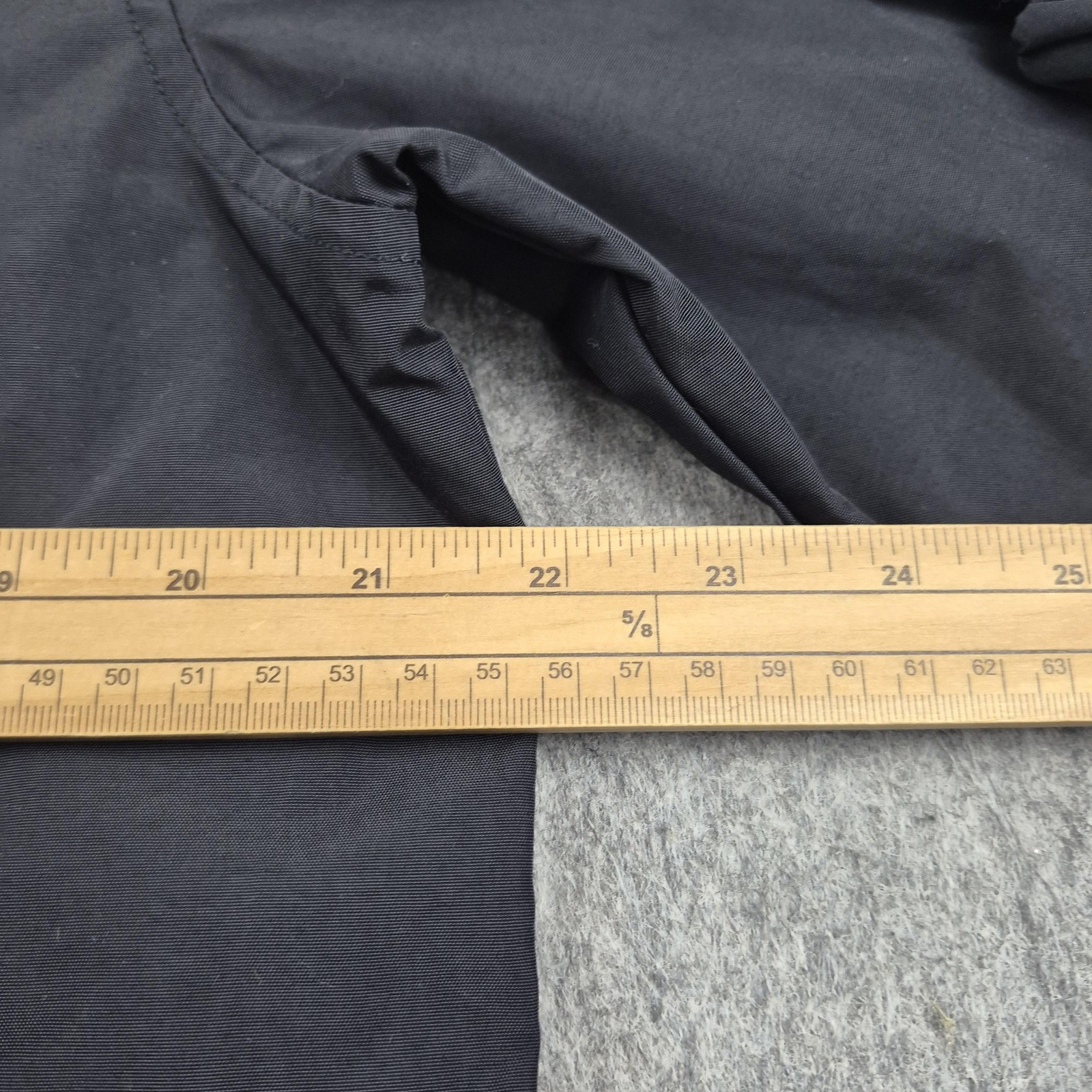 Levis Jacket Mens Medium Black Coach Windbreaker Lined Lightweight Casual