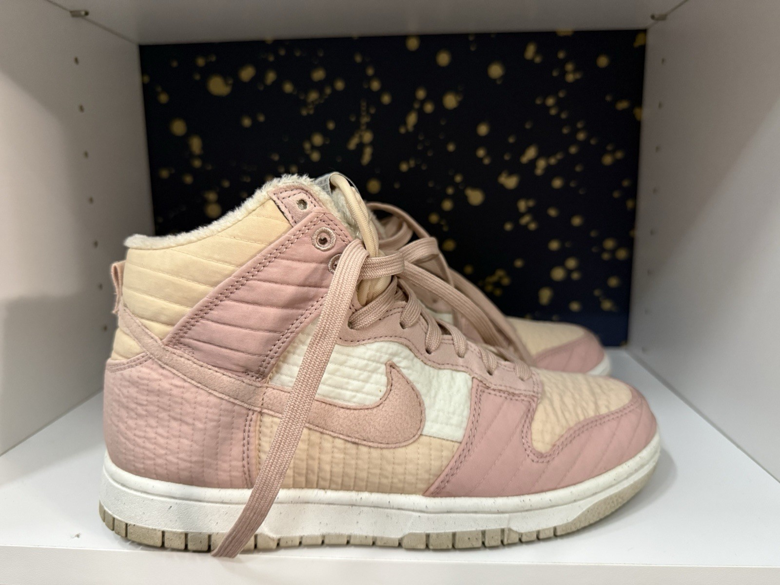 Nike Dunk LX Next Nature Women’s High Top Toasty Pink Oxford DN9909-200