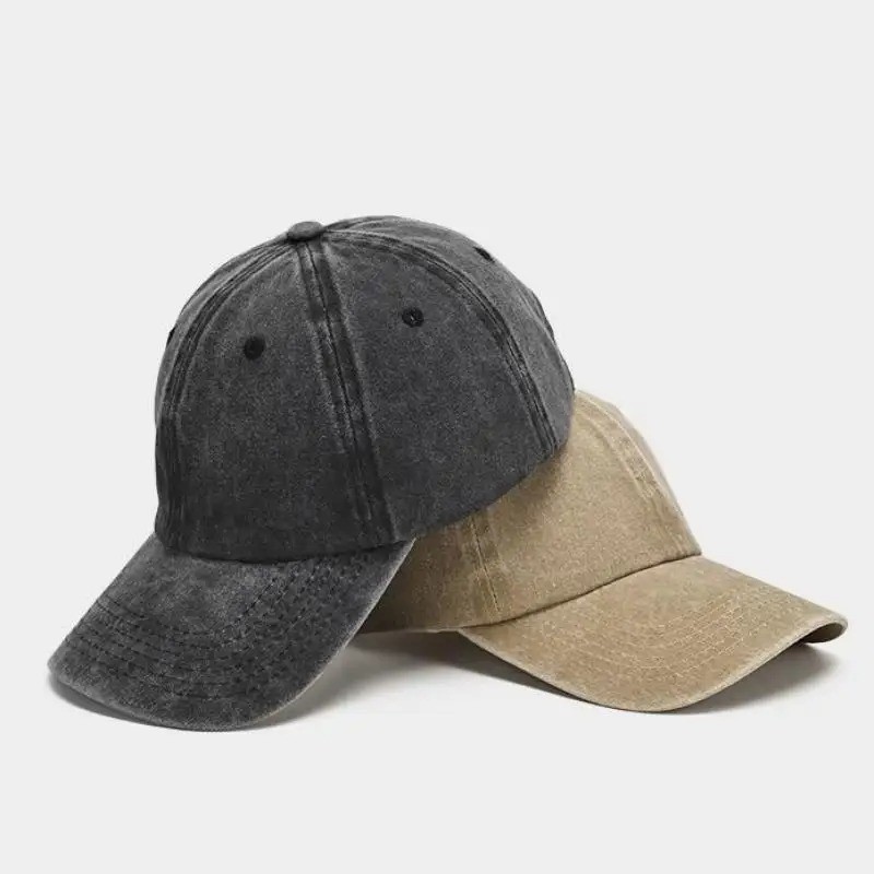Vintage Baseball Cap Cotton Washed Snapback Dad Hat Hip Hop Outdoor