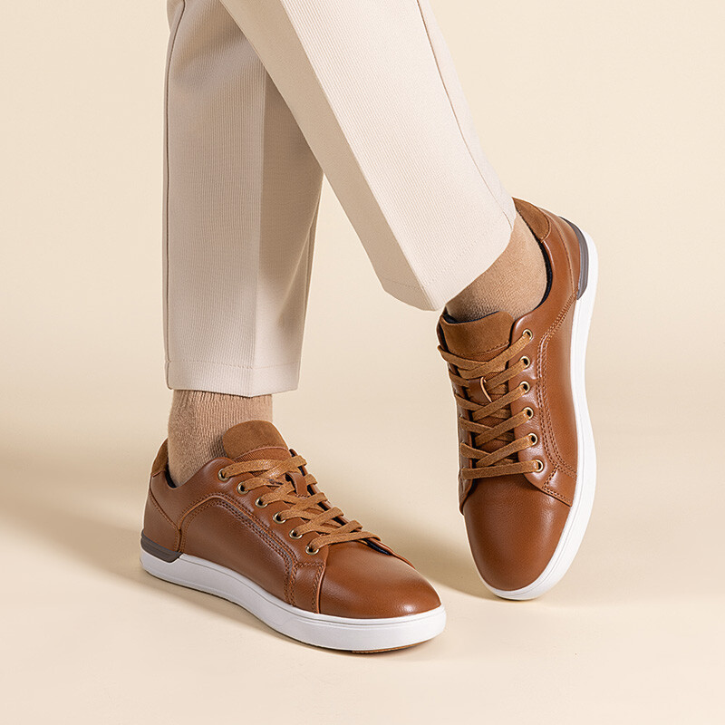 Men’s Lace-Up Casual Dress Sneakers Skate Shoes Casual Fashion Sneakers