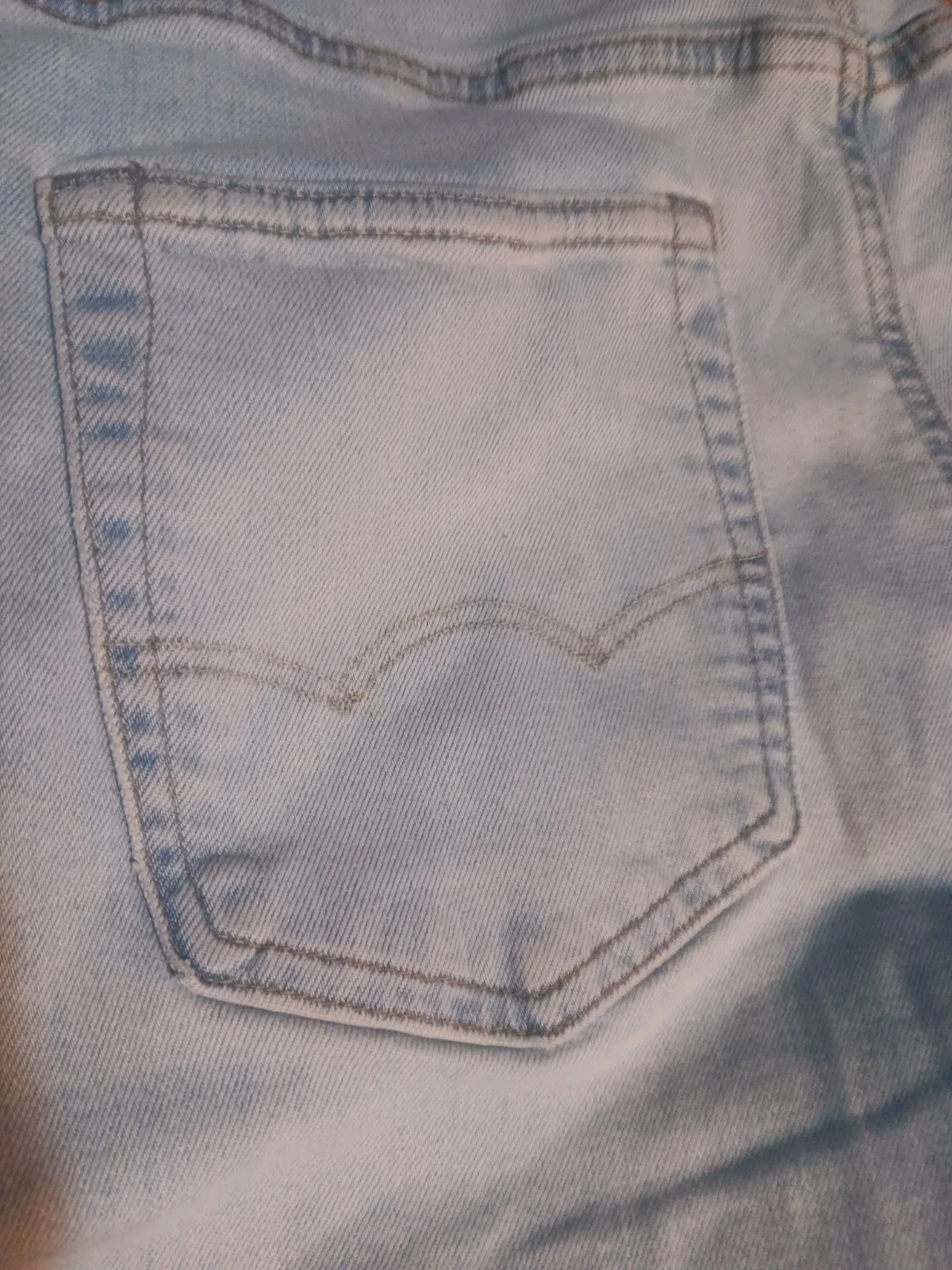 American Eagle AirFlex+ Jeans Men’s 32×30 Light Wash Stretch Slim Fit Denim