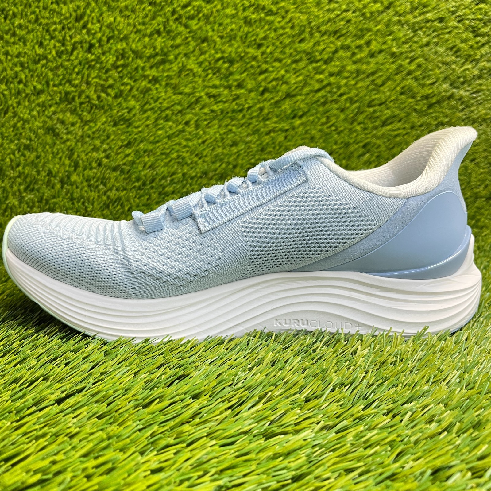 Kuru Atom 2 Womens Size 10D Blue White Athletic Running Walking Shoes Sneakers
