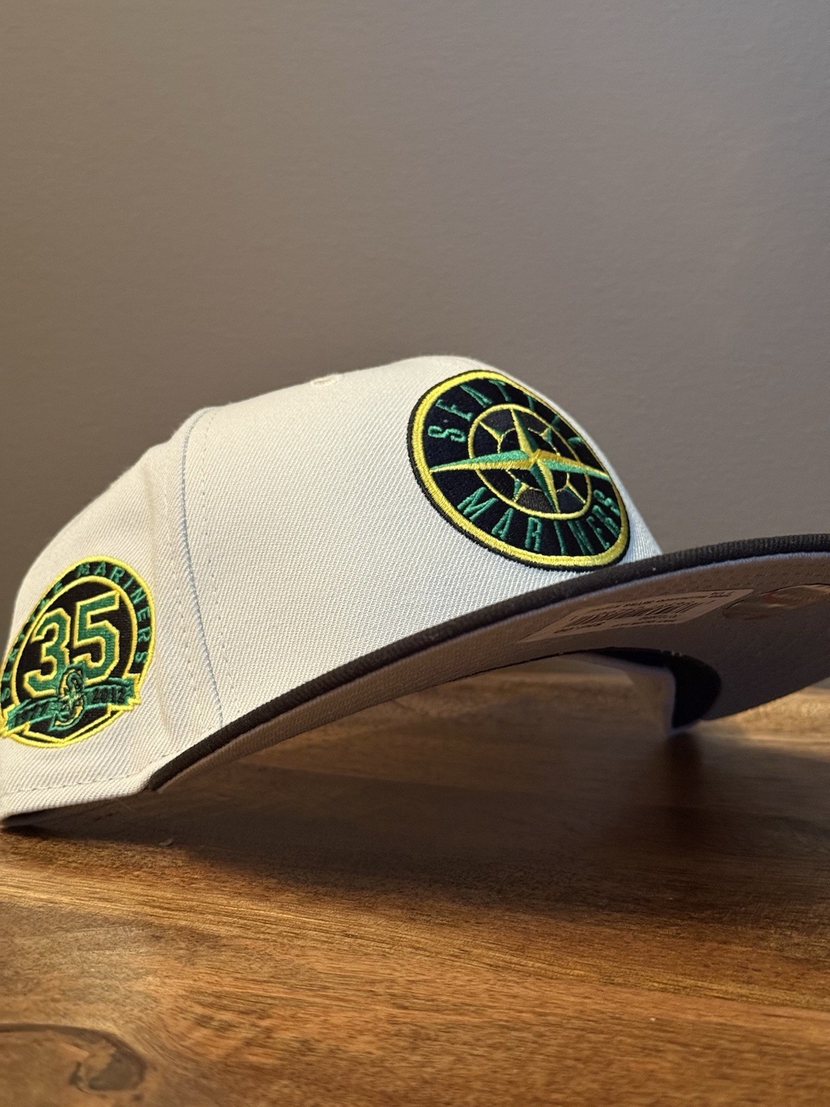 Seattle Mariners New Era X Hat Club Exclusive Fitted Hat ( 7 1/4 )