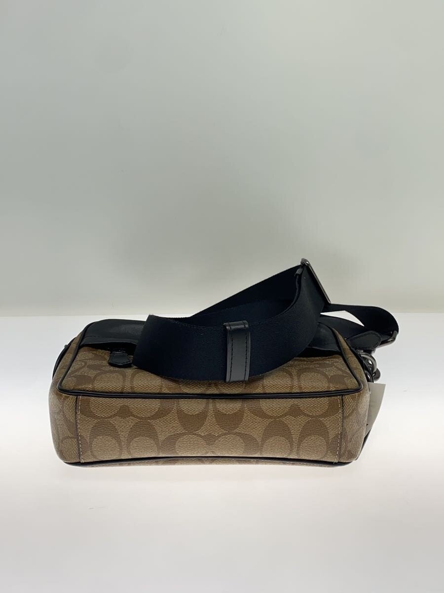 COACH Shoulder Bag, Leather, CML All-over Pattern, F50715