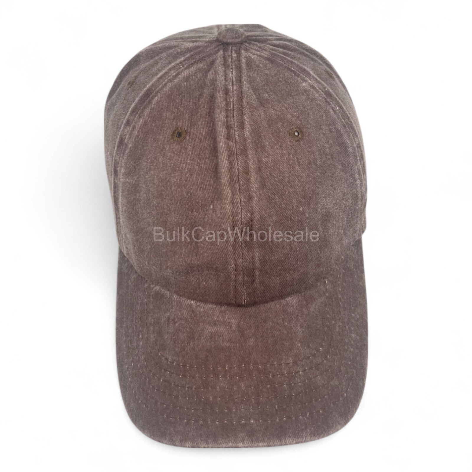 Men’s Cotton Baseball Cap Polo Style Solid Adjustable Dad Hat Washed Ball Cap