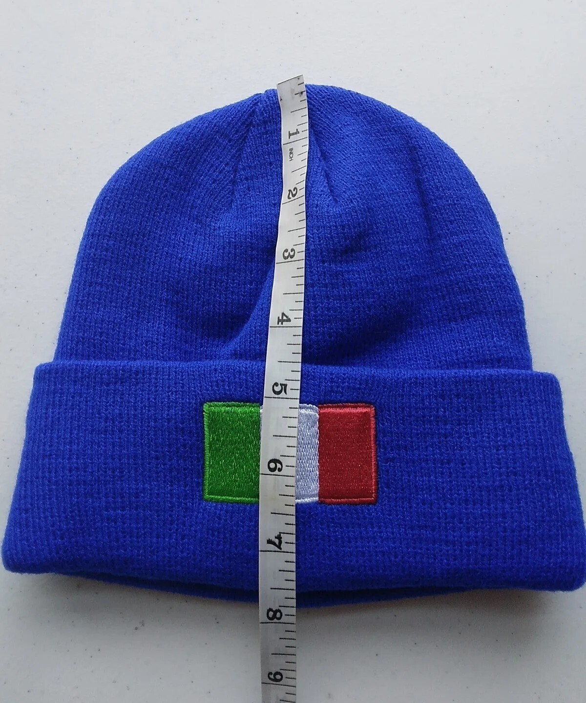 ITALY Italian Flag Embroidery Knit Beanie Skull Cap Winter Hat YOUR CHOICE