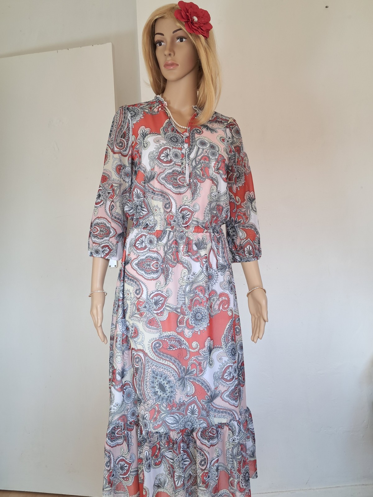 Dorothy Perkins,Dress For Any Occasion,Size 8, Black Red And White, D146