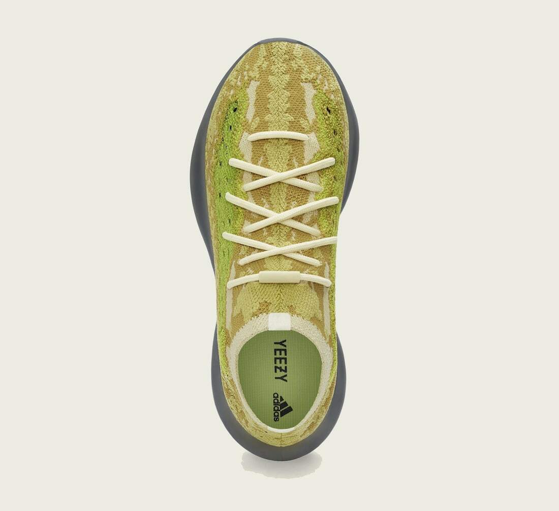 Adidas Yeezy Boost 380 Hylte Glow Green FZ4994 Fashion Shoes