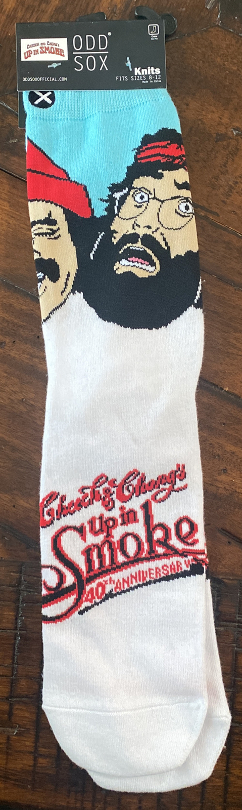 Odd Sox Cheech & Chong Crew Socks Up In Smoke Unisex Adult 8–12 New