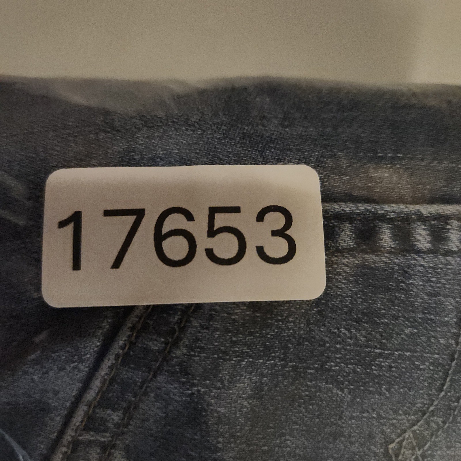 American Eagle Slim Straight Jeans Mens W32 L36 AirFlex Stretch Whiskered AE