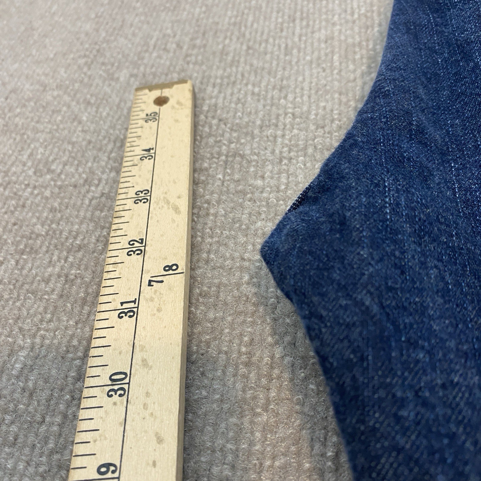 Levis 527 Jeans Mens 36×32 Blue Bootcut Western Denim Rockabilly Cowboy Boots