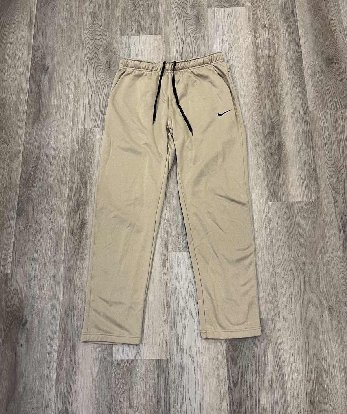 Nike Sweatpants Mens XL Gold Fleece Therma Fit Drawstring Relaxed Hem DQ4856 247