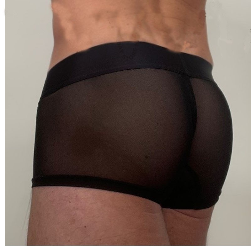 Jockmail Mens Semi Transparent Sexy Micro Mesh Boxer Briefs Underwear Shorts