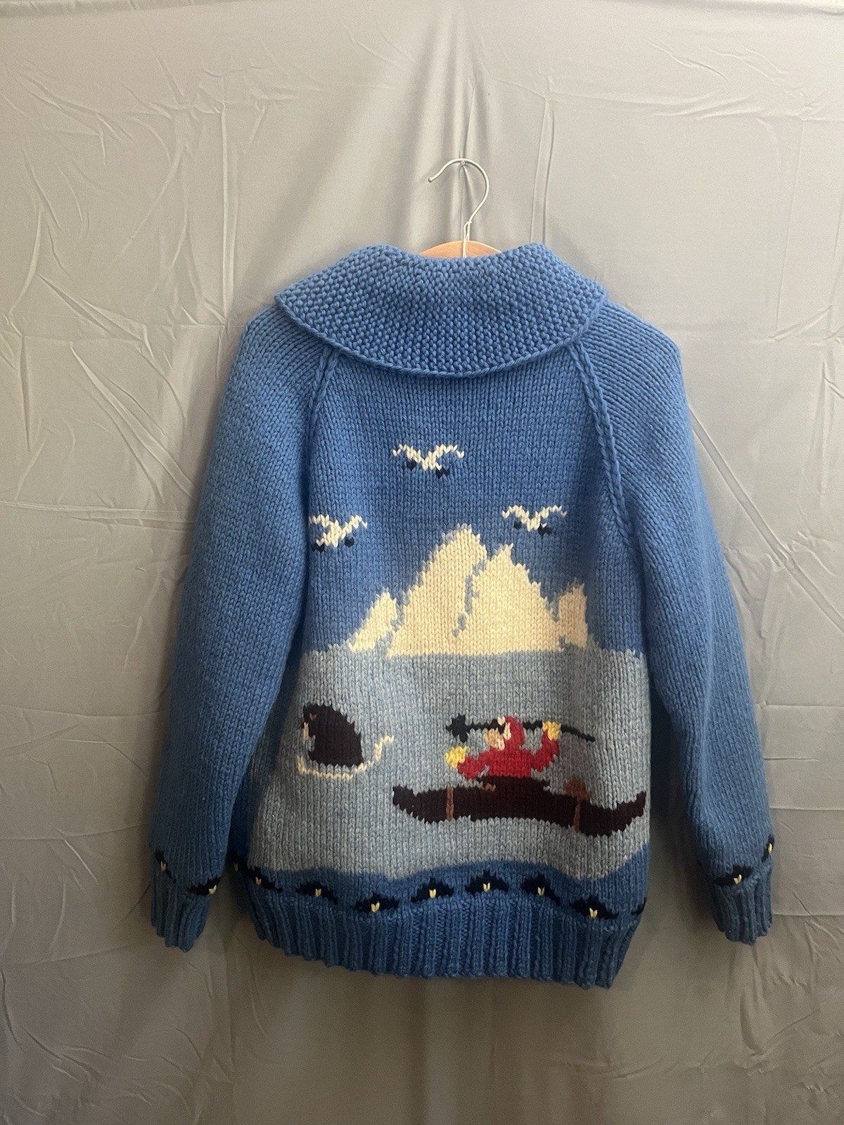 1950s True Vintage Custom Homemade Double Zip Lined Eskimo Native Cowichan Talon