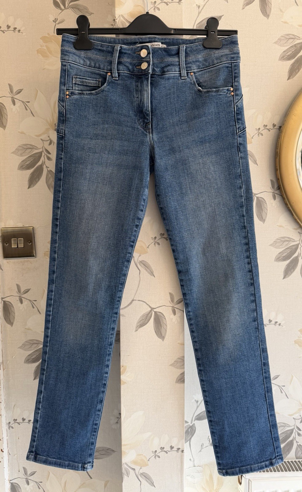 Next Lift Slim and Shape Jeans Size 14L (12) Slim Leg – See Details