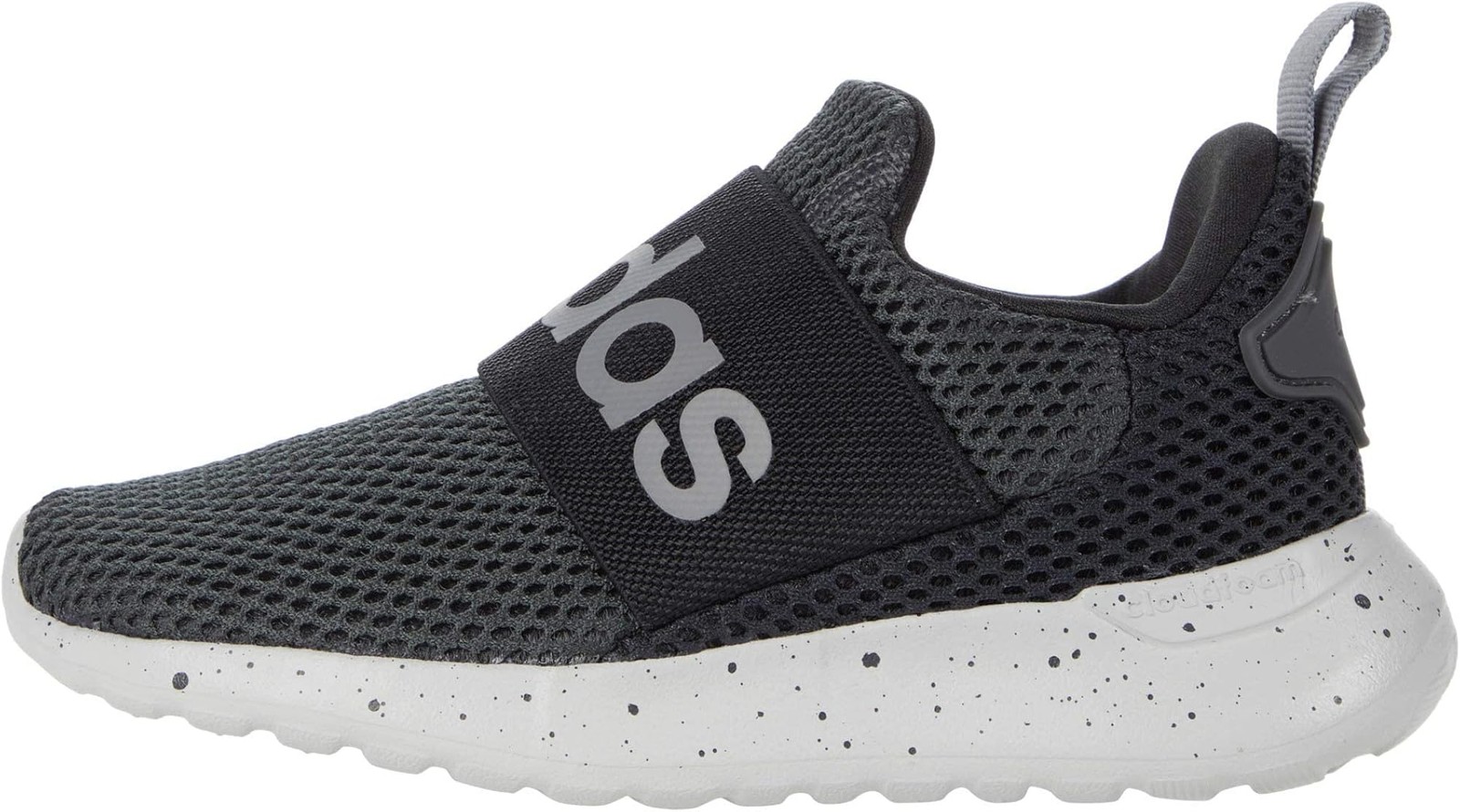 Adidas Lite Racer Adapt 4.0 Running Shoes – Grey/Grey/Black – 3 Big Kid