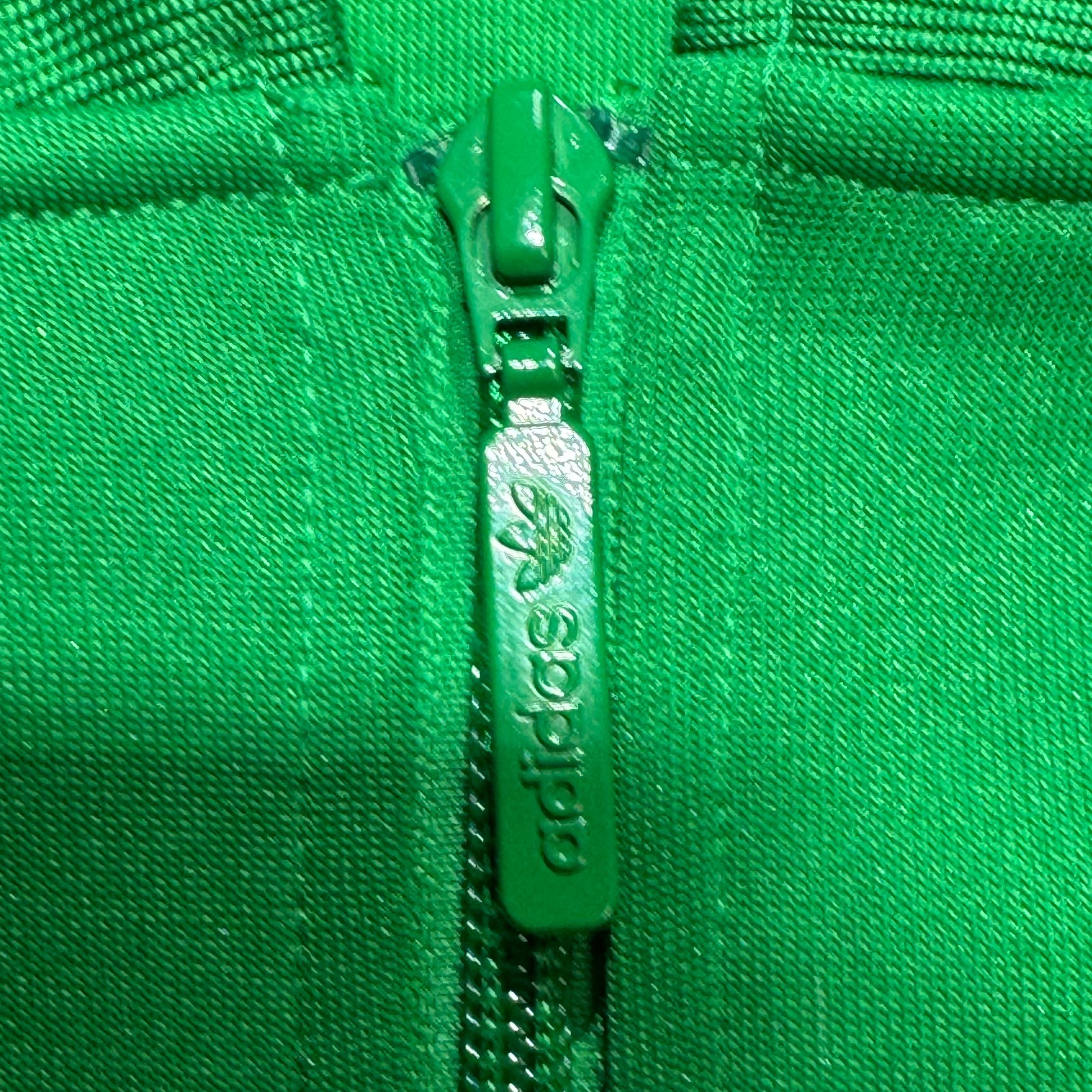 Adidas Pharrell Williams Track Jacket Mens Medium Green Trefoil Zip Top