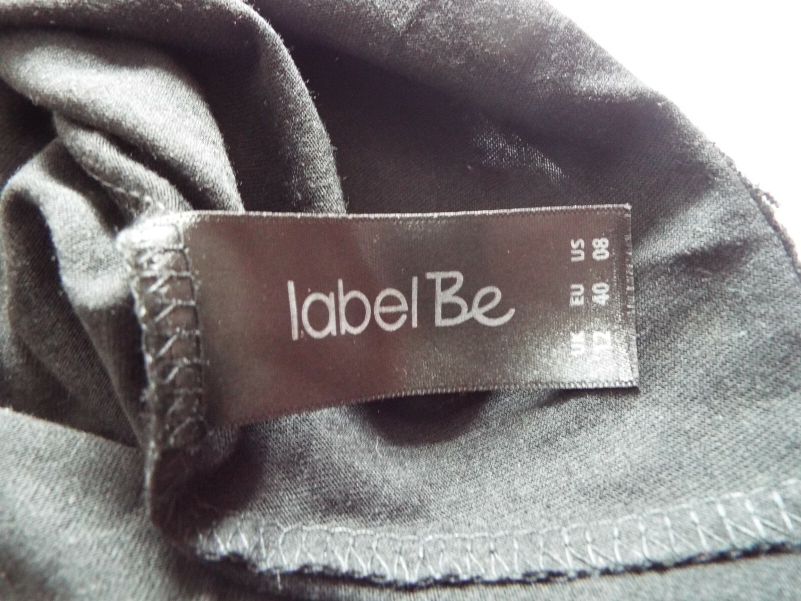 BNWT LabelBe label be Blouse Top in glittery black SIZE UK 12 Euro 40 new