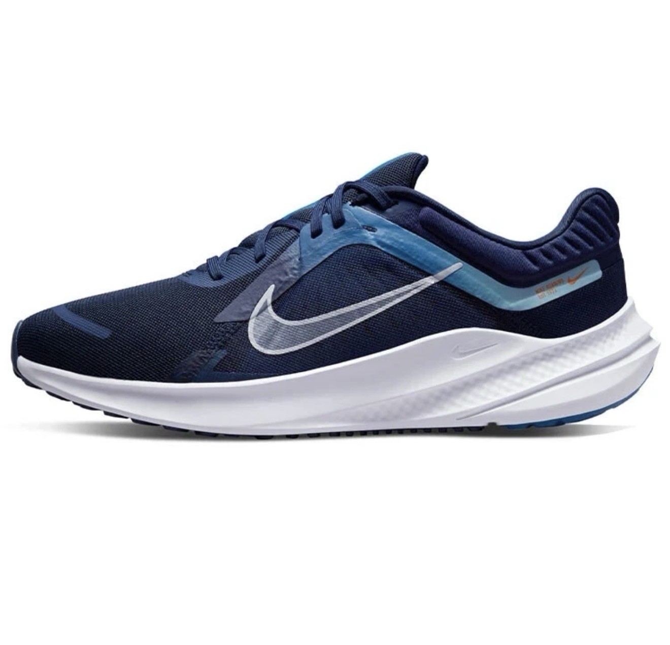 Nike Quest 5 Midnight Navy Marina Blue Men 11.5 Athletic Running Shoes