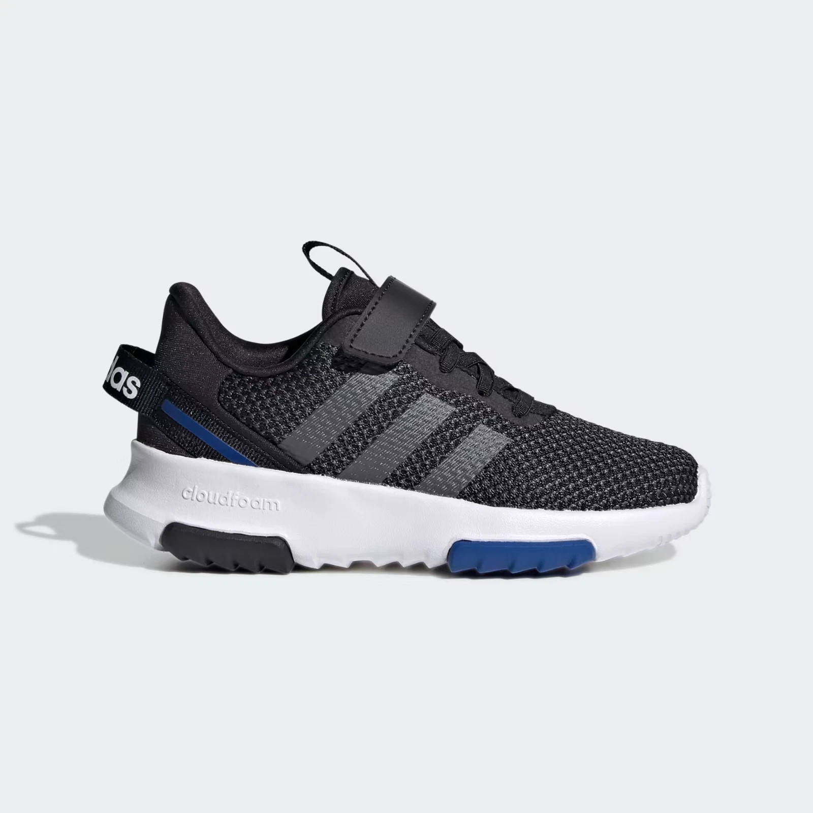 Adidas Unisex Child Racer Tr 2.0 Kids Running Shoes Size 13K Black