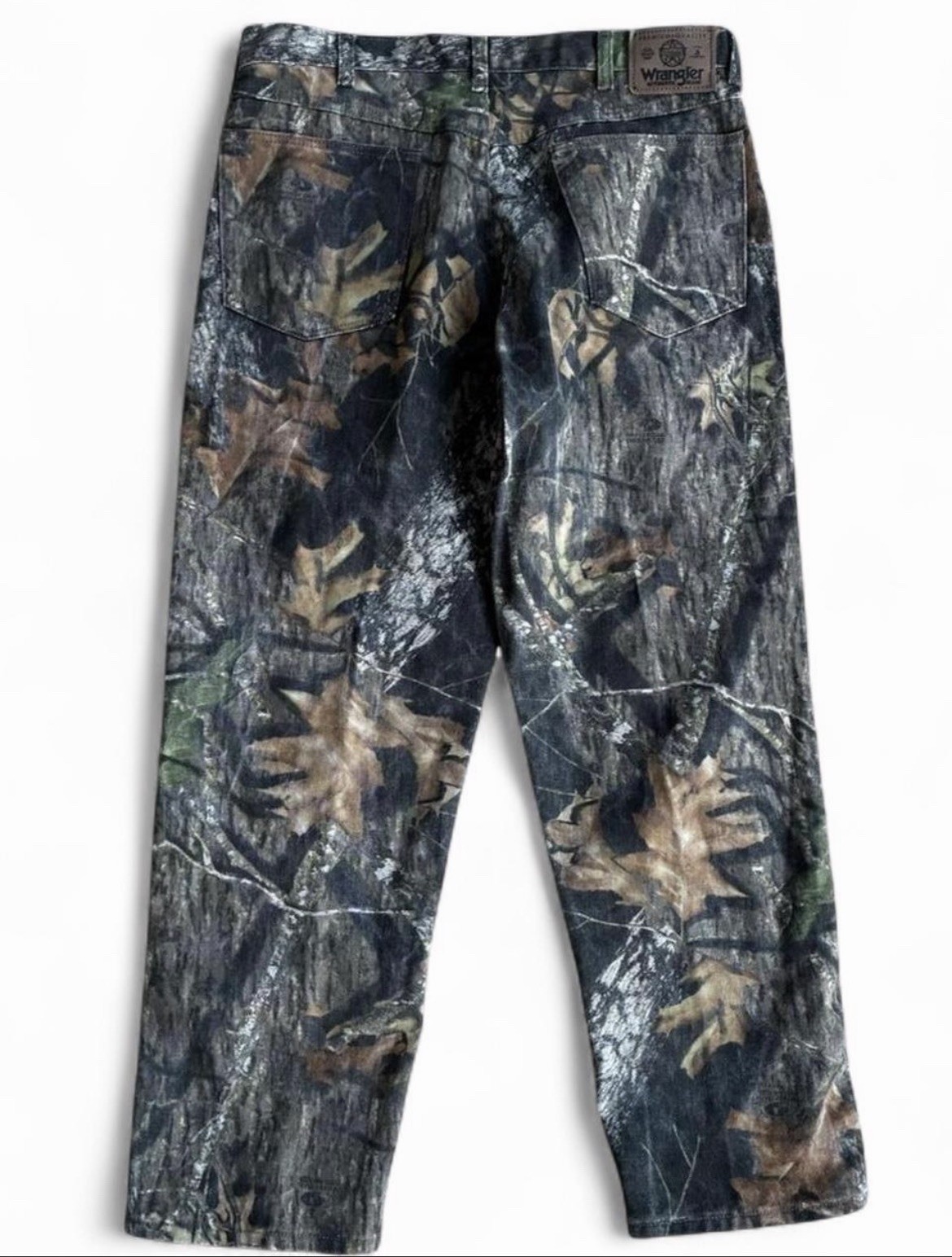 Wrangler Authentics Double-Knee Camo Work Pants