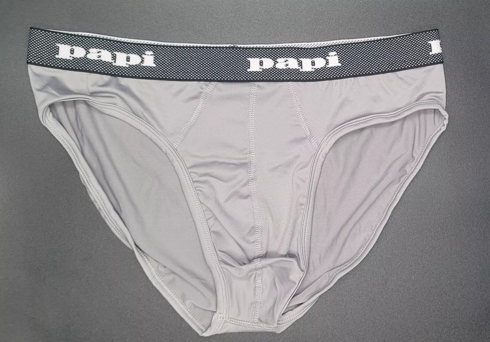 Papi Men’s 5pk Microfiber Microflex Low Rise Underwear Briefs, Size S M L NIB!