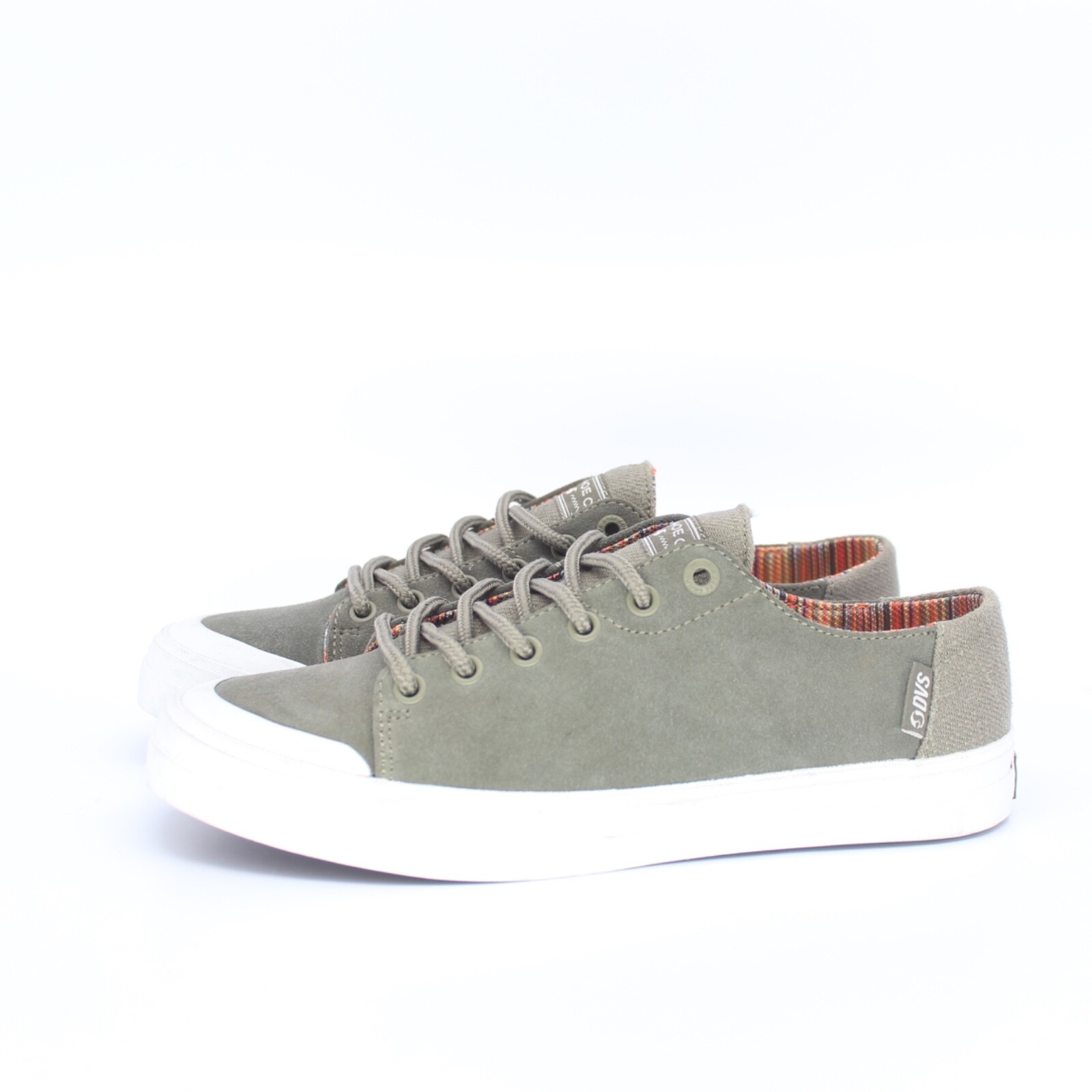 DVS SHOES EDMON WOMEN SNEAKER US 6 OLIVE