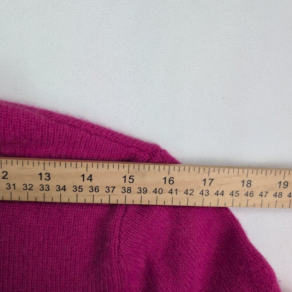 Babaton Cashmere Crewneck Sweater L – Fuchsia