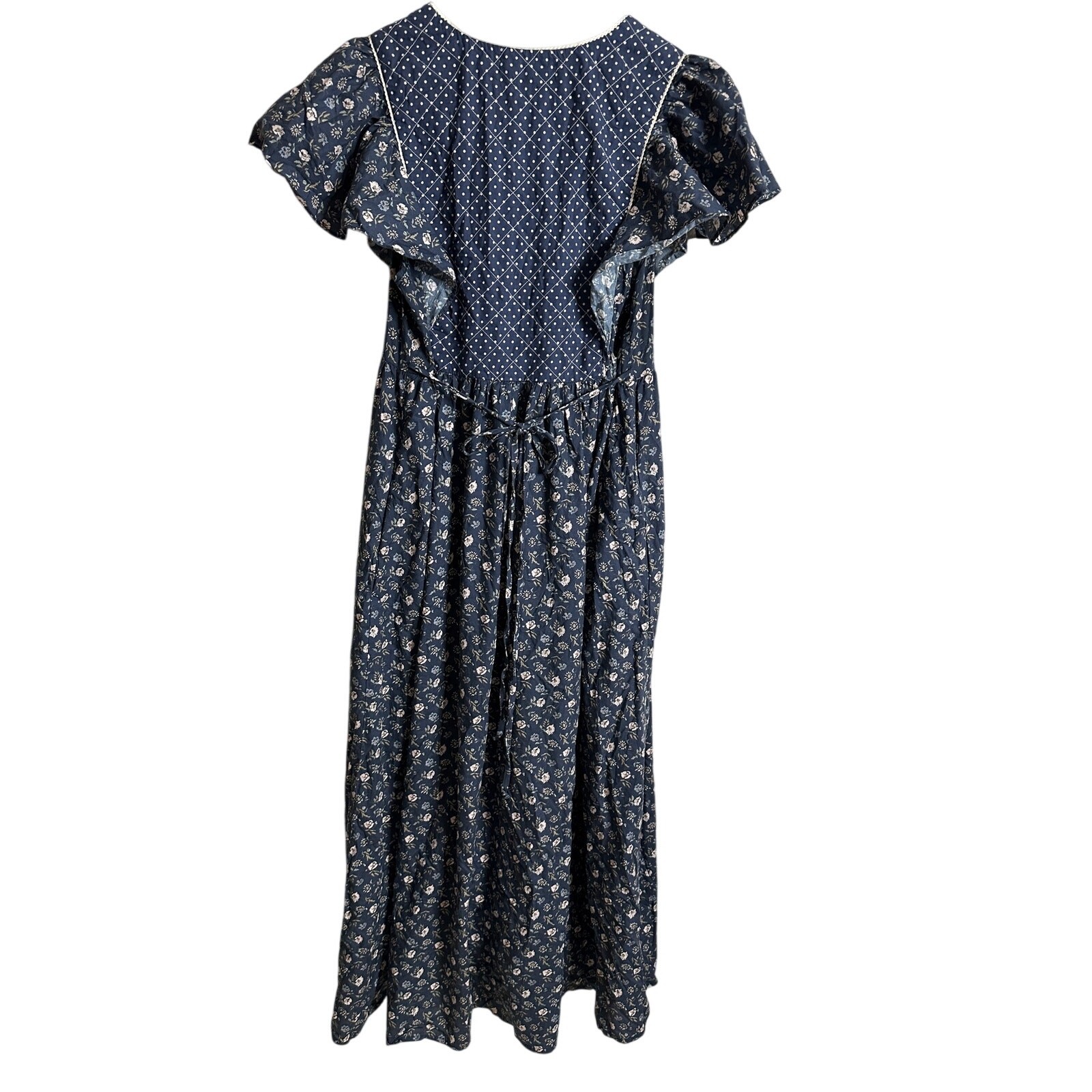 Christy Dawn Greta Dress in Oat Straw Blue size XS (FLAWED)