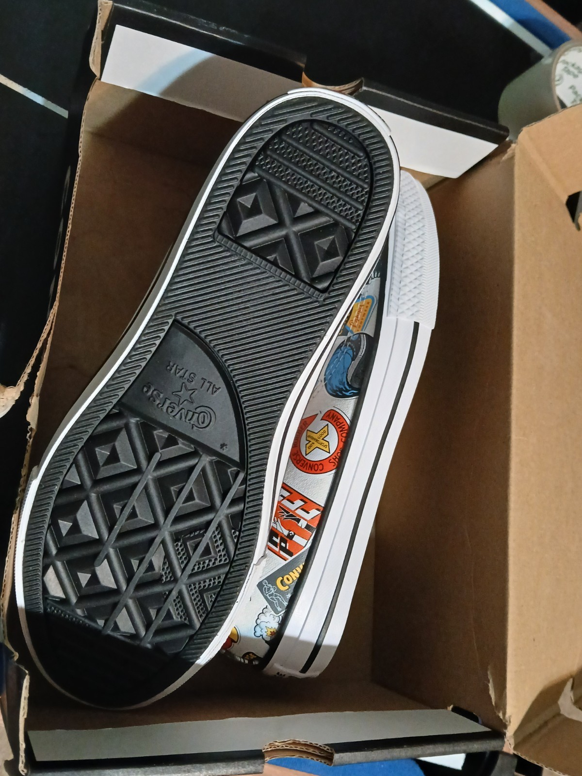 Converse CTAS HI Sneaker Shoes 672449C Junior Sz 6