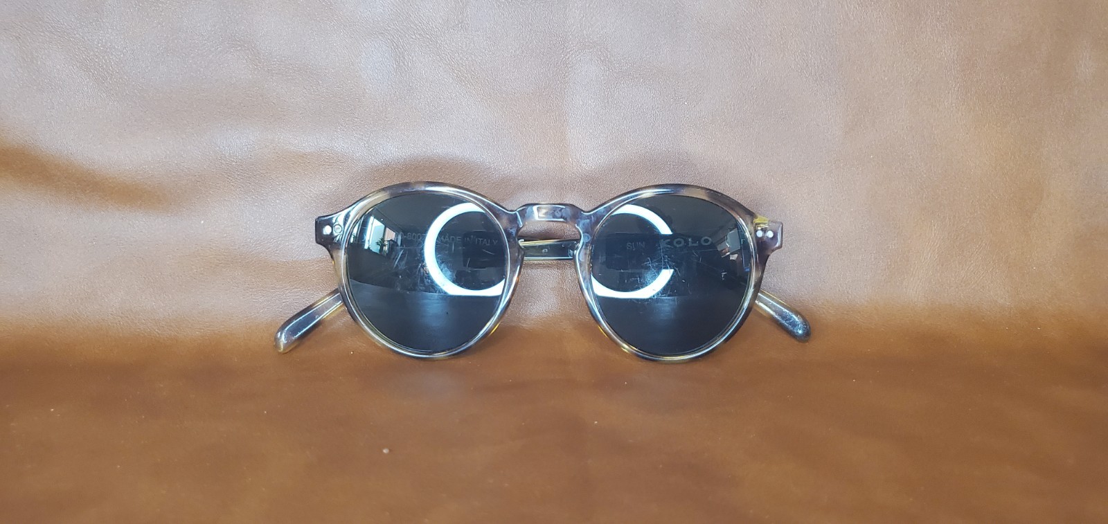 Kolo “Sun” tortoise design sunglasses, round lenses, good condition