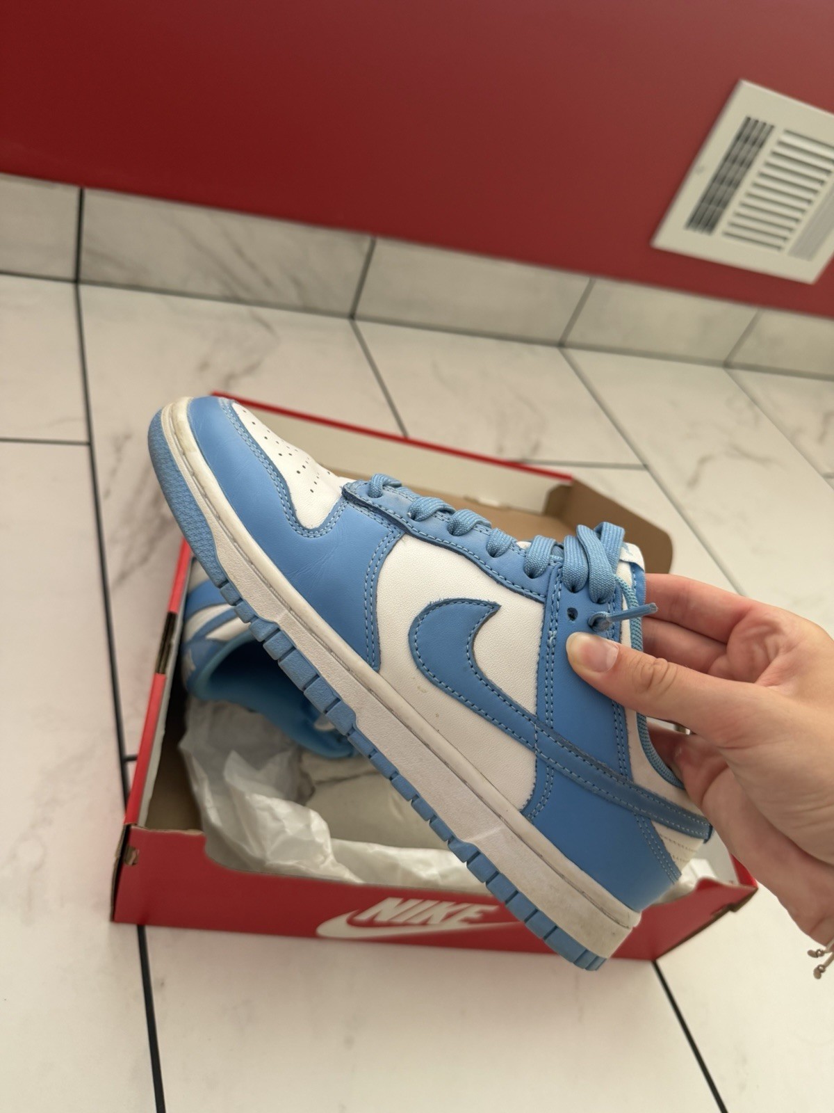 Nike Dunk Low Retro (UNC) University Blue White/University Blue/White