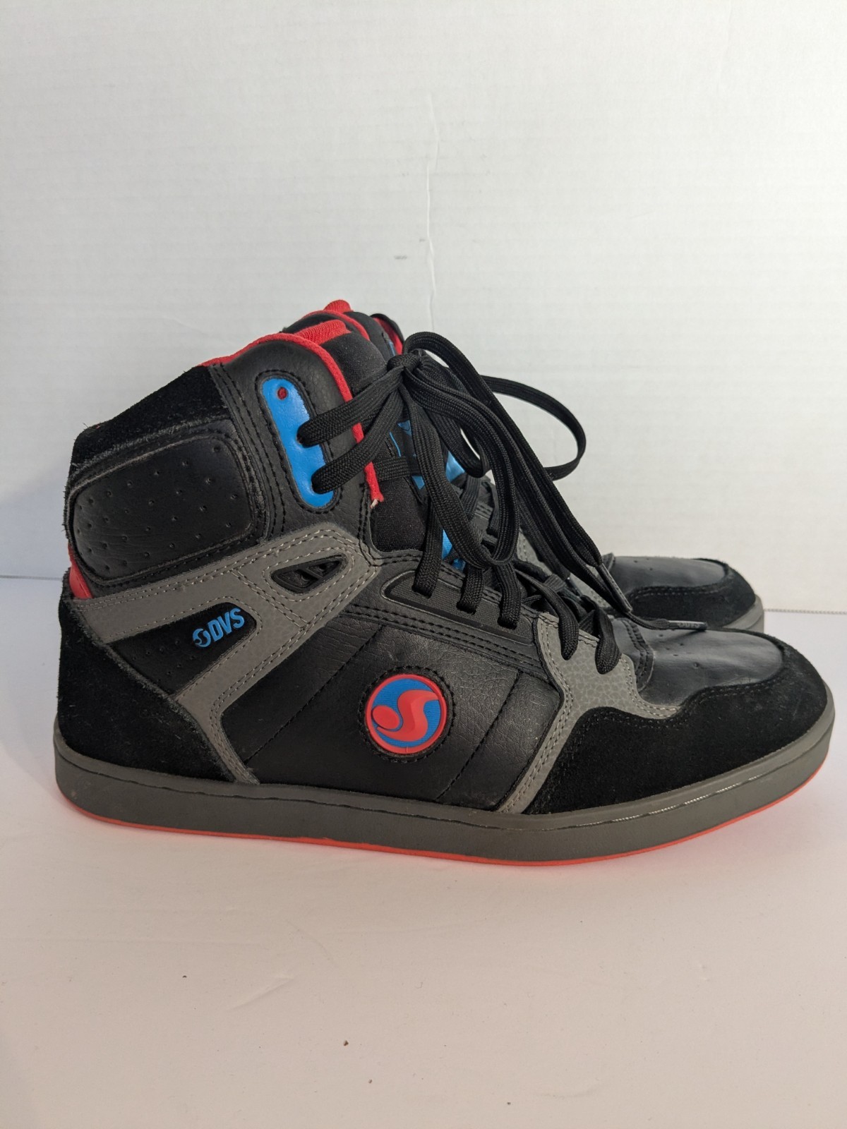 DVS Men’s Honcho Skate Shoes – Size 9 US – High Top Skater Fat Tongue Sneakers