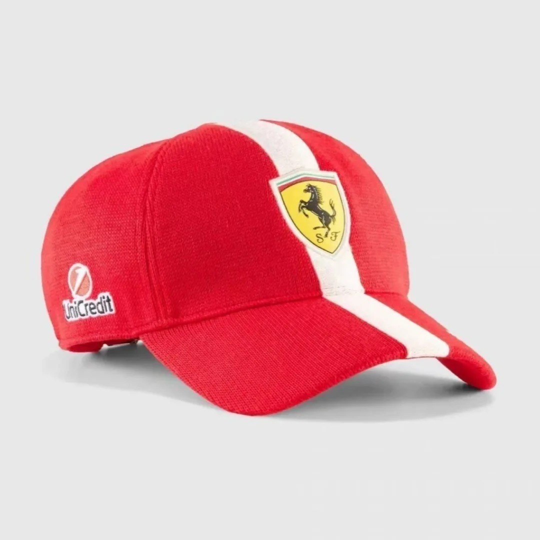 Ferrari F1 Hamilton 2025 Embroidered Racing Baseball Cap Adjustable Hat